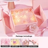Rose Gift Box(Box+Raffia+LED+Handbag)