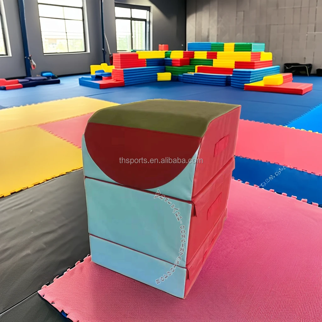 product custom size gymnastics trainer table used foam vaulting equipment for gymnastics training sports  entertainment product-0
