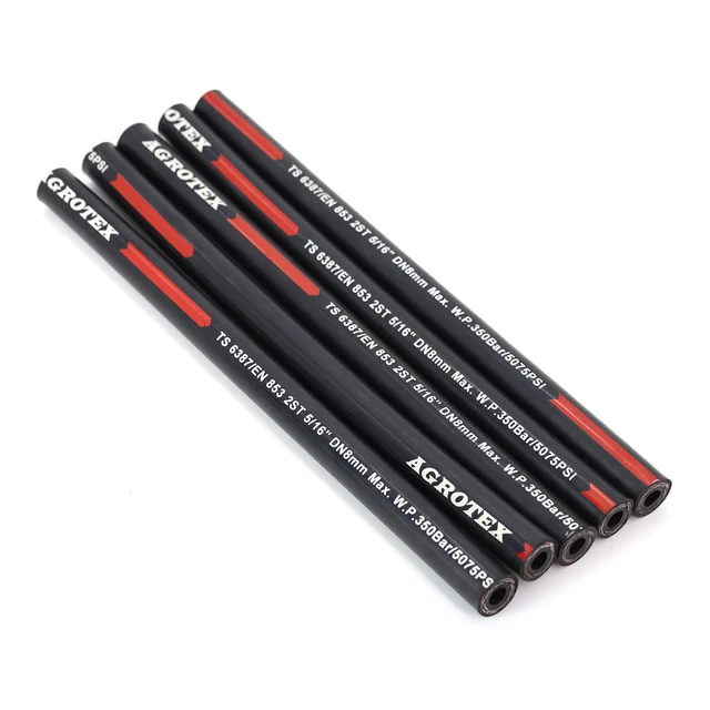 Super Quality Flexible Smooth Cover Hydraulic Hose DIN EN853 2ST