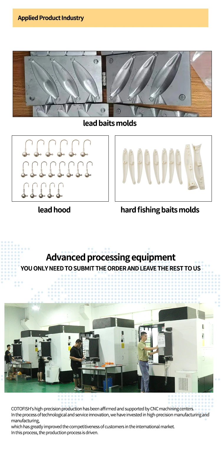 China Mold Manufacturer Automatic Plastic Fishing Lure Moulds Soft Lure