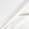 ม้วนสีขาวมุก - มีเส้นกรรไกรด้านหลัง