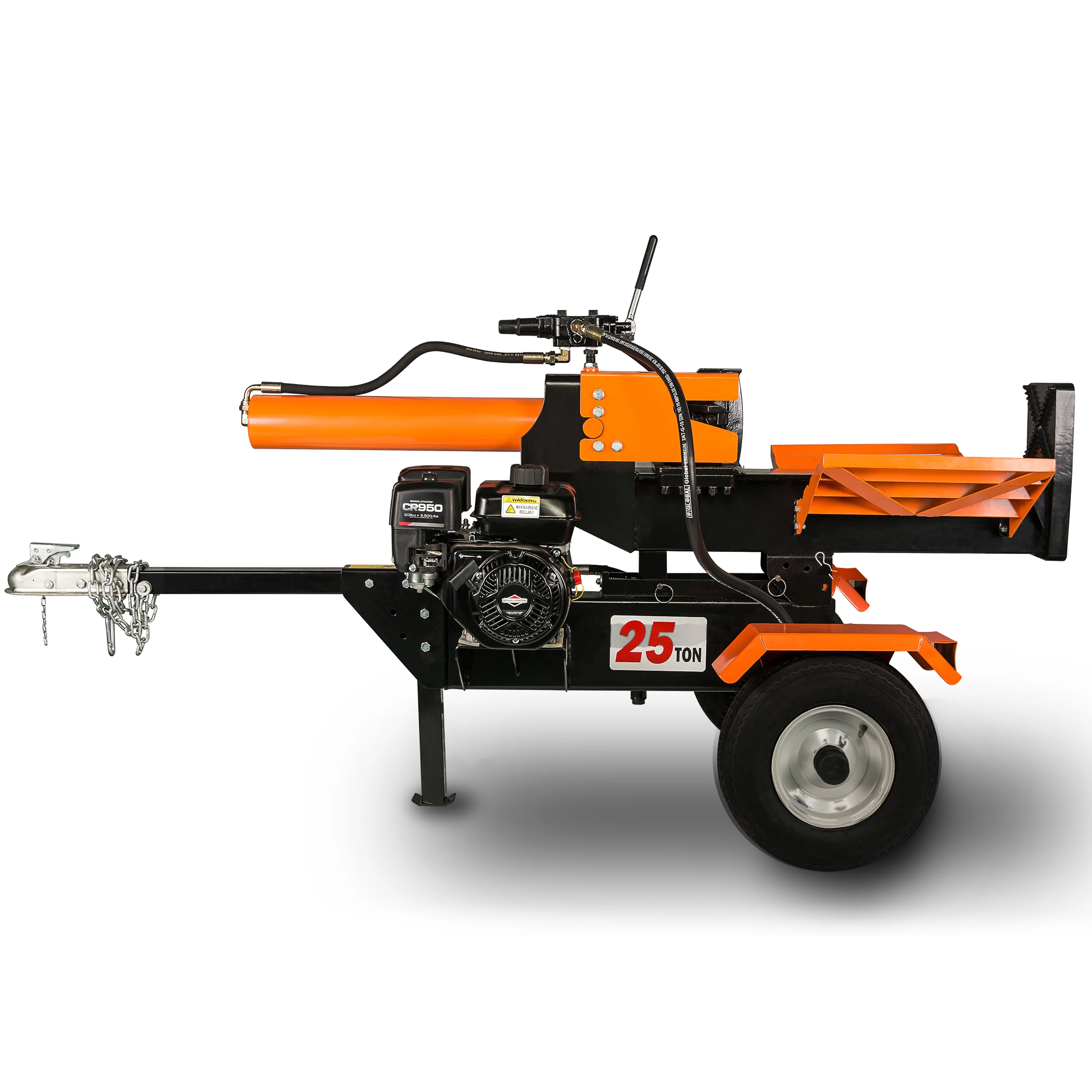 25t Fast Splitting Wood Log Splitter Hydraulic Vertical And Horizontal ...