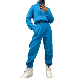 Women 2 Piece Outfits Sweatsuit Oversize Sweatshirt Sweatpants Tracksuit Sweat Lounge Matching Set 2026 Fall Trendy