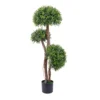 Triple Ball Boxwood Topiary Tree 100 cm