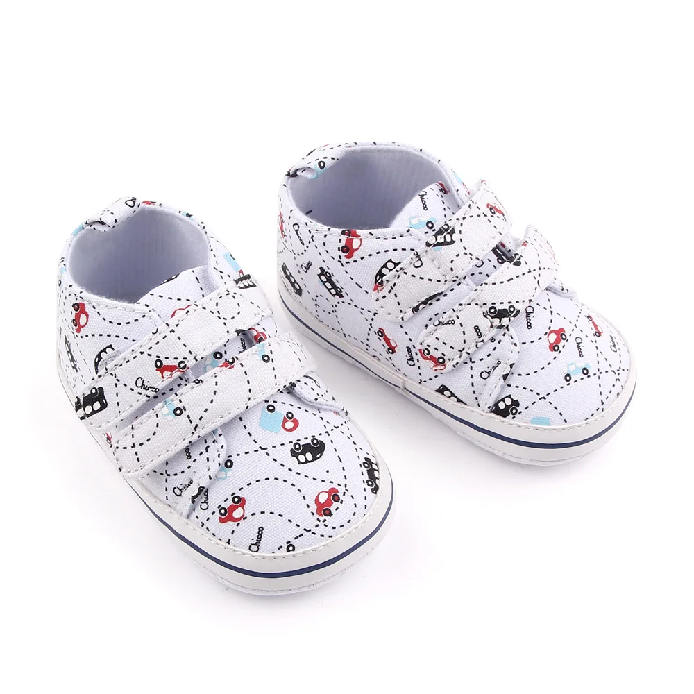 Newborn toddler shoes cartoon car casual baby shoes boys soft sole kids shoes manufacture
