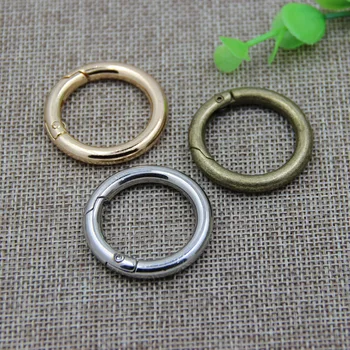Stock sale multiple size 11-75mm trigger snap clip metal gate clasp spring o ring for garments,accept custom size