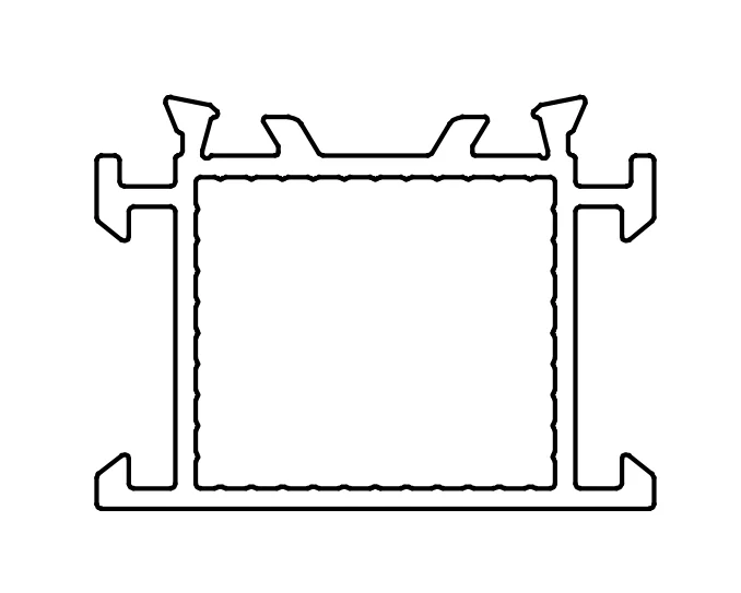Customized Aluminum Sliding Window Profiles Extruded Anodized Aluminum ...