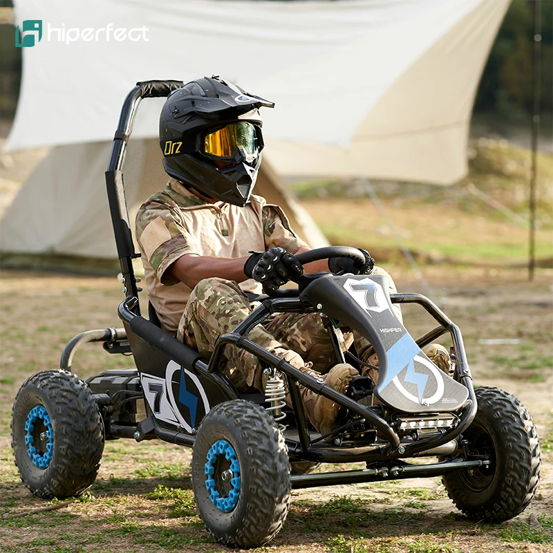 48V 1000W Brushless Motor Mini Electric Go Kart for Kids Race Kart & Buggy Karting Car Big Power Best Choice