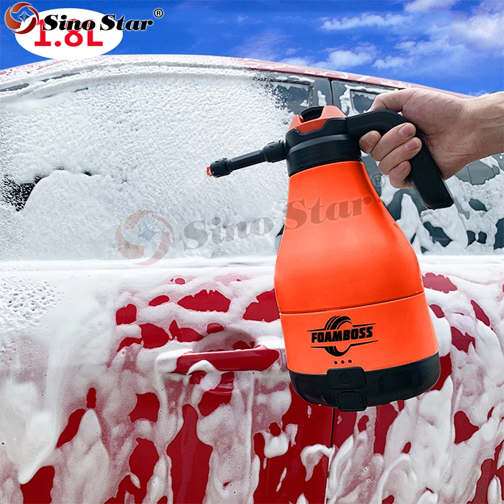 High Pressure Car Wash Washer Gun  Foam Boss Automatic Foam Sprayer -  2500mah - Aliexpress