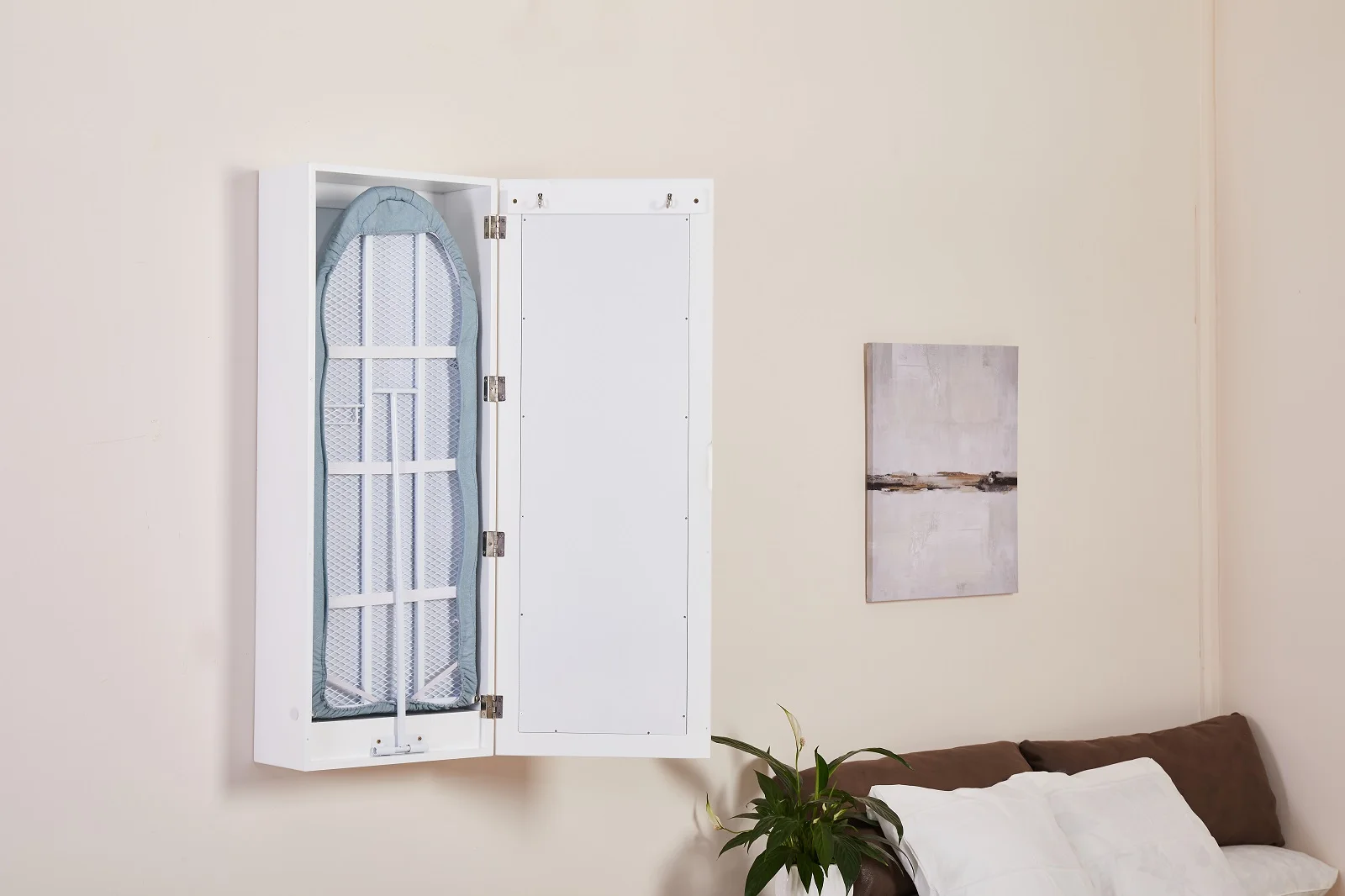 Hot Sale Wall Mount Ironing Board With Mirror Buy Fold