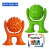 Boîtes de couleur orange + vert-2