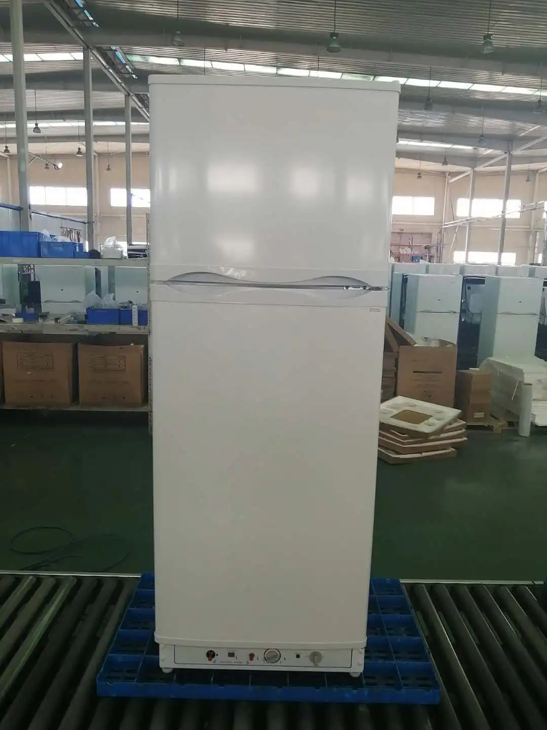 Smad Two Door Top Freezer Lpg Gas Absorption Fridge Refrigerator Buy