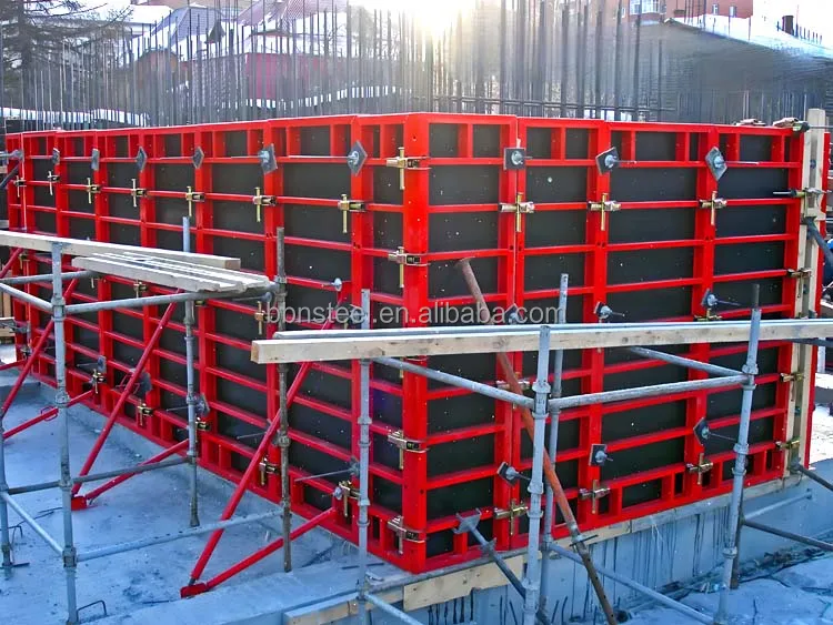 Factory Direct Metal Panel Accessories Construction Formwork Frame ...