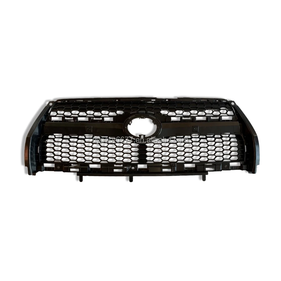 product tiypeor front bumper grille assembly for 2009   2012 toyota rav4 limited black abs grill bumper holder bracket-2