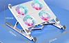 Four fans silver (alloy)
