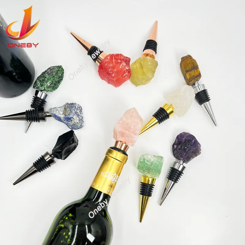 Оптовая продажа, натуральные необработанные камни и хрусталь, натуральные ремесленные розы, аметист, барные аксессуары, драгоценный камень, Хрустальная винная пробка