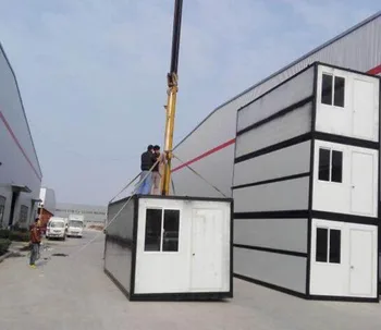 China  20ft Foldable Isolation Rooms Container House Office Modular Homes Prefab Container Tiny House for living