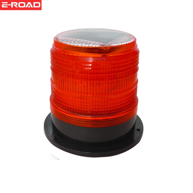 Светодиодная аварийная вспышка стробоскопический маячок Солнечная сигнальная лампа