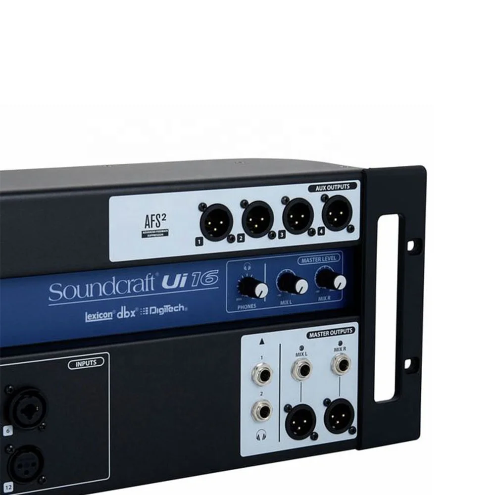 Soundcraft Ui16 16channel With Integrated Stagebox & Dsp Digital Mixer