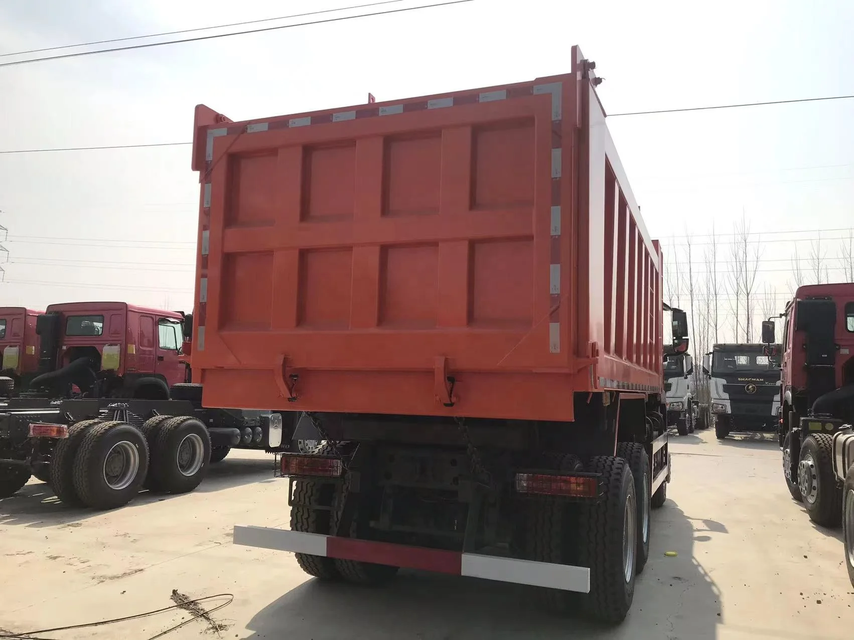 sinotruk howo TX 6x4 new dump truck price