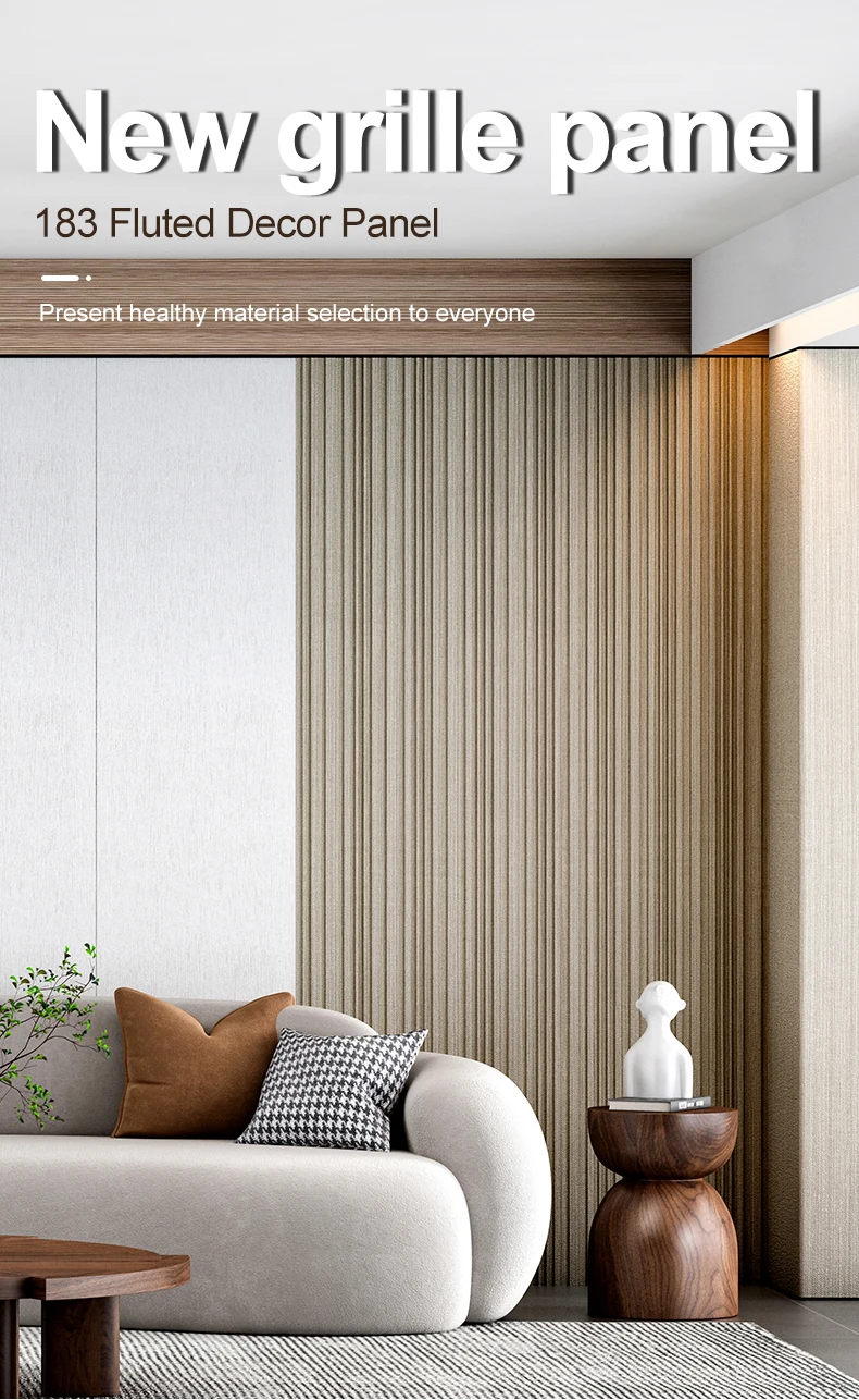 product melinco convave and irregular design new fluted interior wall board multiple pvc coatings indoor wpc hollow great wall panel-1