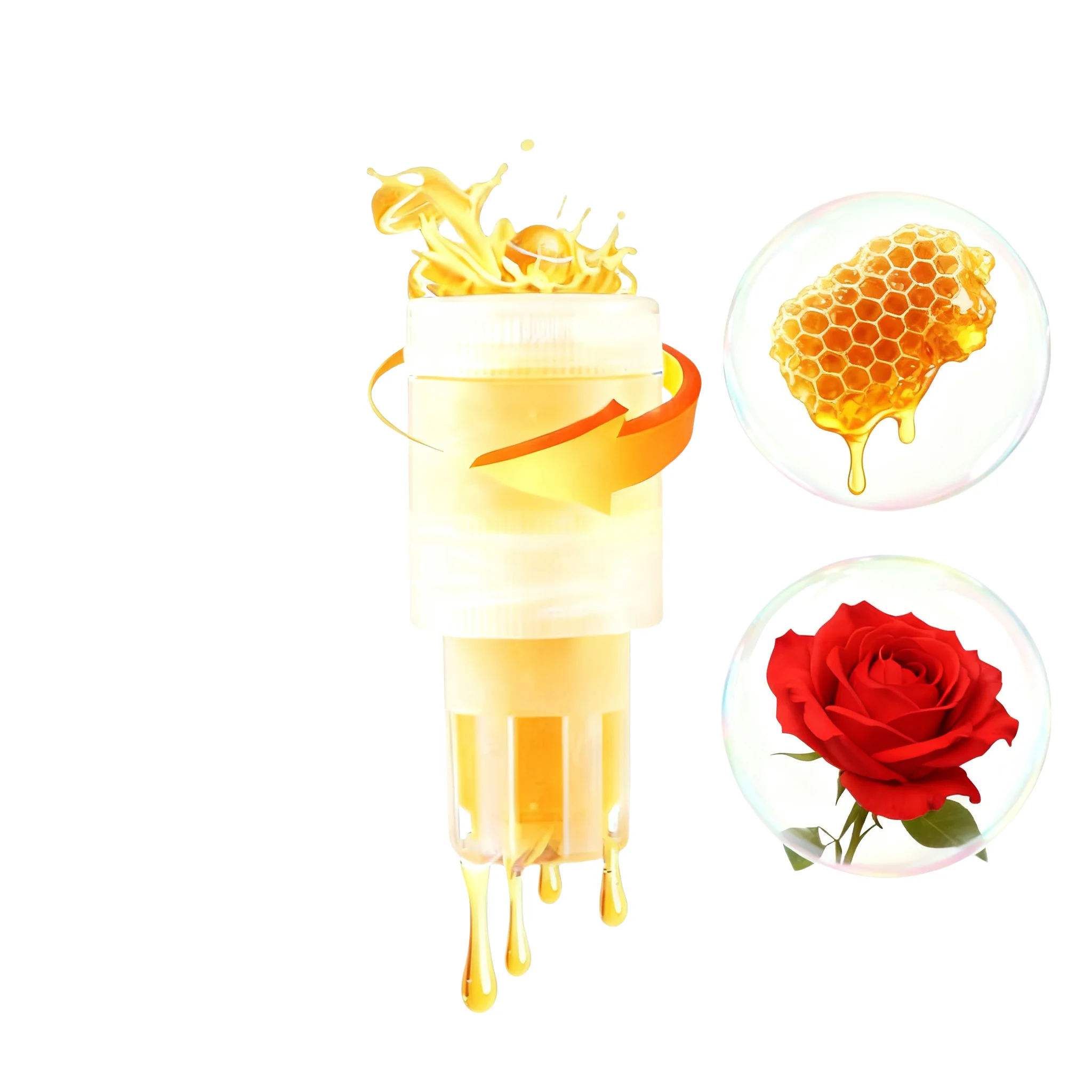 BEESTAR Portable Rose Honey Water with 24 Months Shelf Life and 50% Brix for Health Products