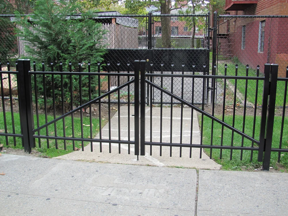 Outdoor Aluminium Garden Fencing Prices Aluminium Post Slat Fence ...