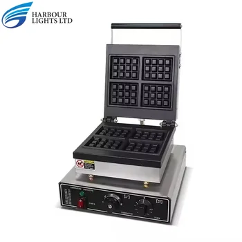 Hot selling Snack food machine Four piece waffle furnace machine snack machines for restaurant kitchen