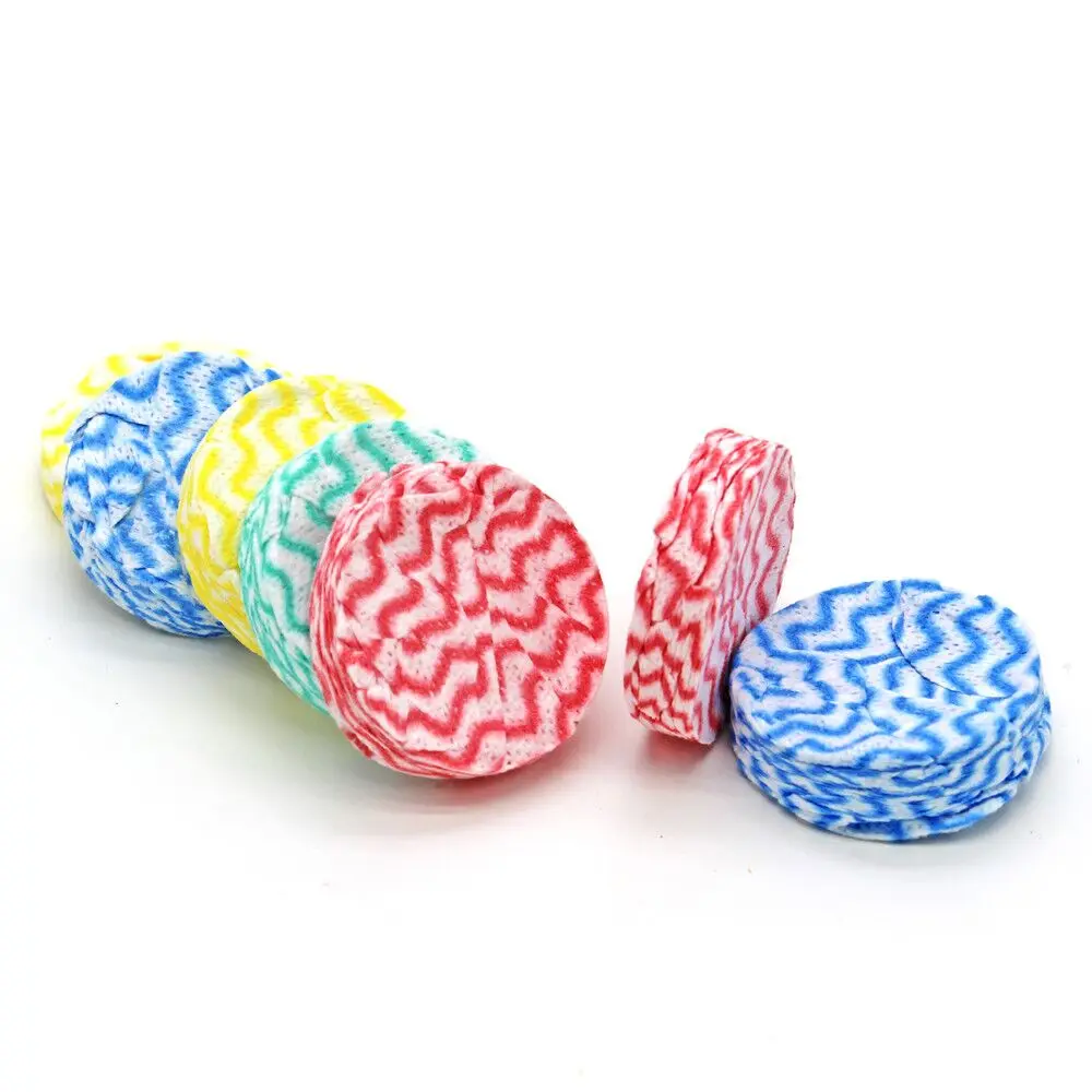 压缩家用清洁布100% 粘胶清洁毛巾一次性压缩硬币纸巾| Alibaba.com