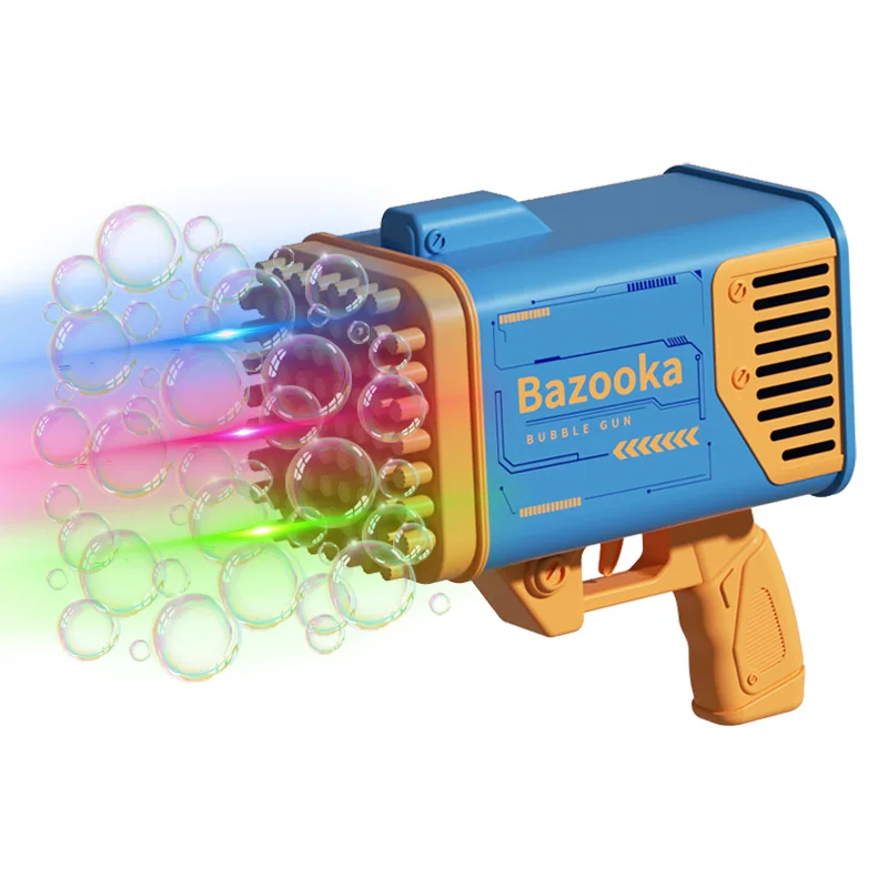 Пузырьковый пистолет Power force с 77 отверстиями bazooka mega light up