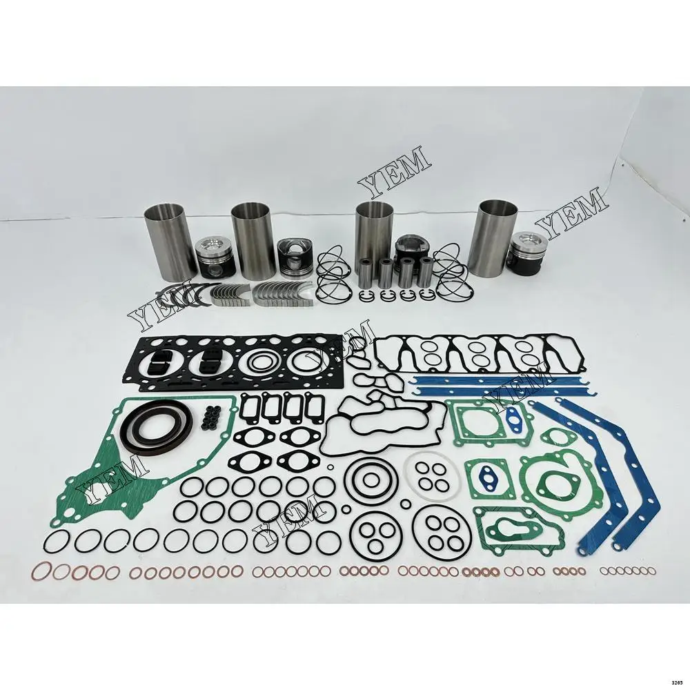 BF4M2012 Rebuild Kit With Bearings Cylinder Gasket Set Piston Rings Liner Kit for Deutz
