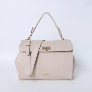 Vegan Premium Quality Ladies Handbags with Two Top Handles Custom Made with Polyester Lining
