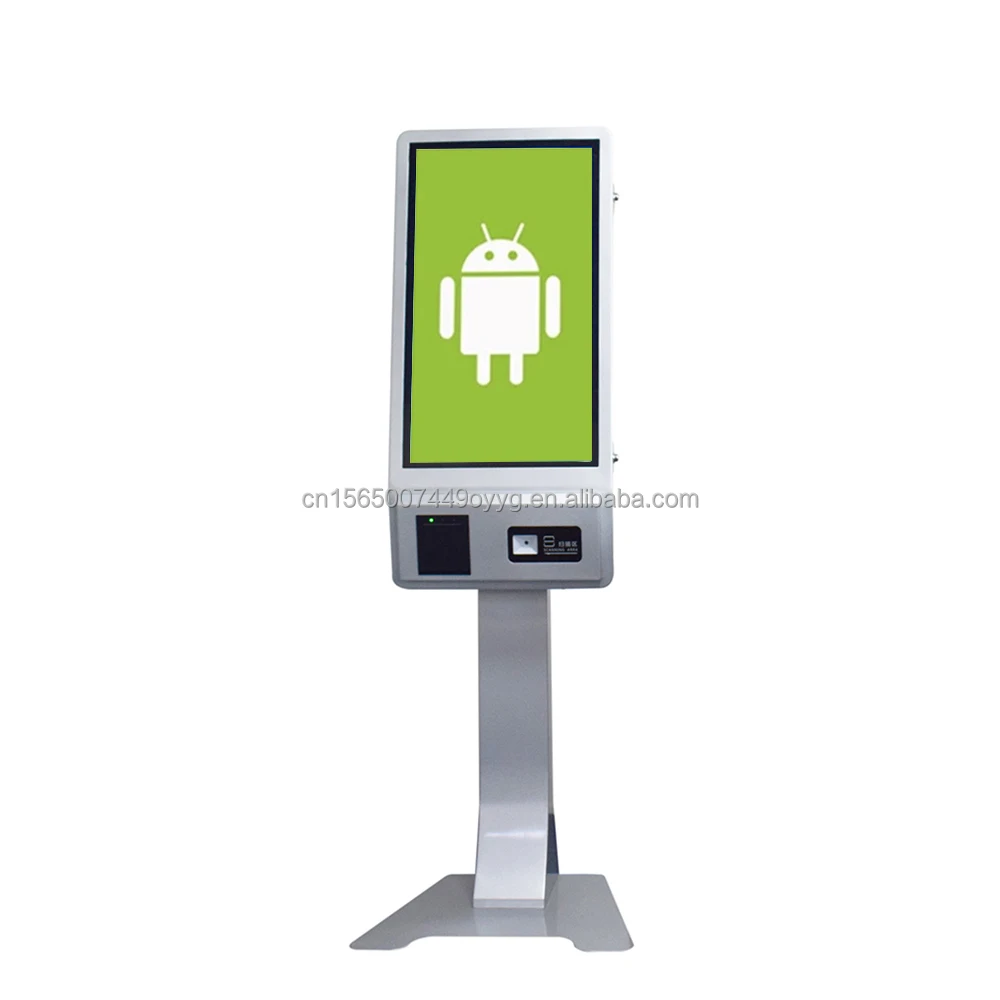 32 Inch Self Service Payment Kiosk Automatic POS Touch Screen Self ...