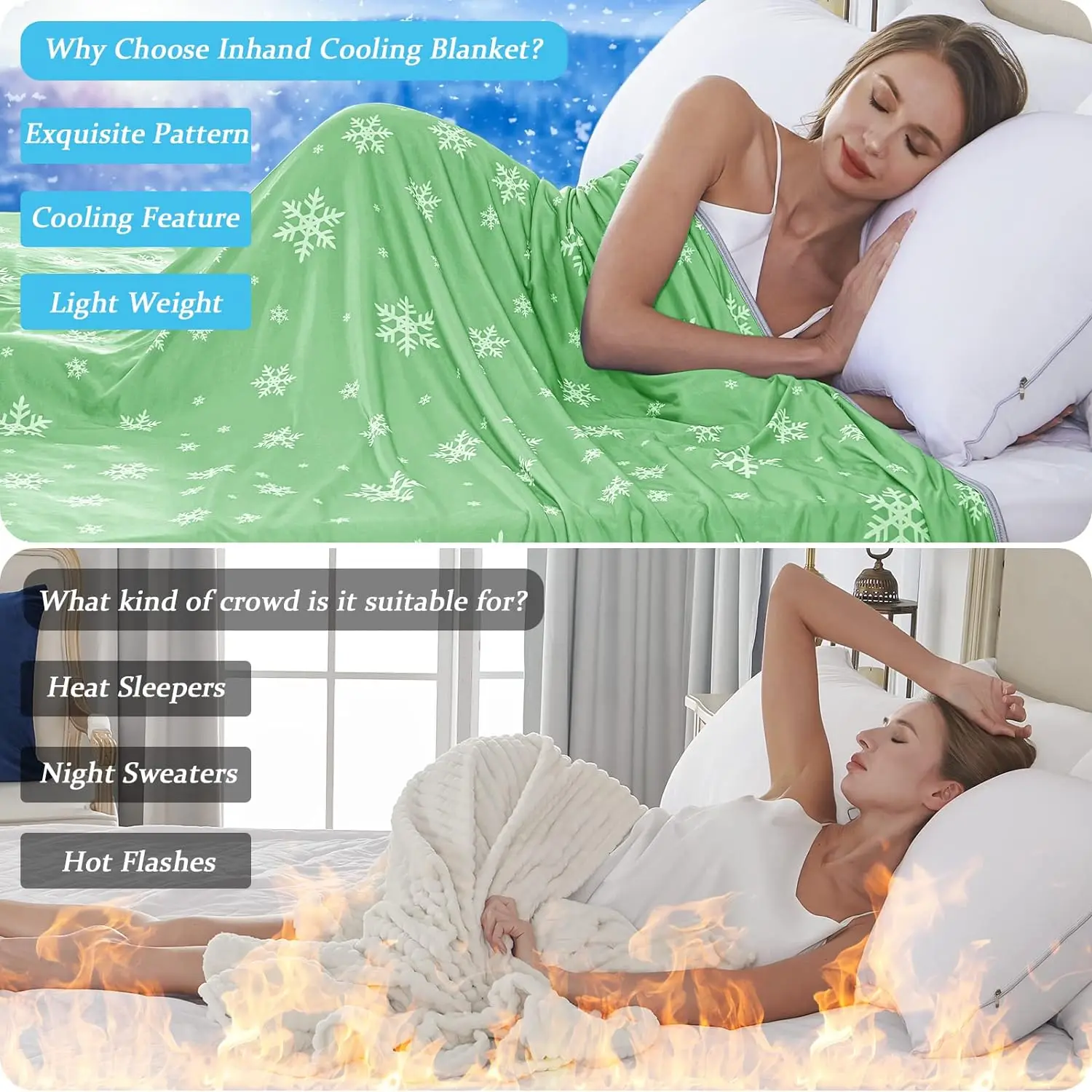 Lightweight Summer Cooling Blankets Perfect for Hot Sleepers