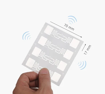Long Range Passive UHF RFID Tag Label Sticker Customized Tags Alien H9 9662 /9640 Chip