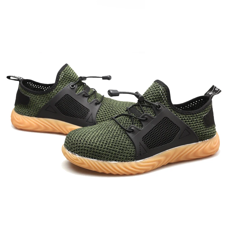 
Защитная обувь на рабочее время, пластиковая защитная обувь с носком, дышащая легкая спортивная защитная обувь, немецкая обувь SNS7709 