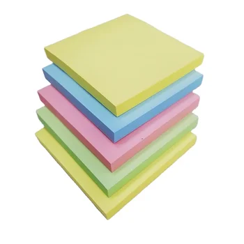 Xym Morandi 4 Colours Sticky Notes 76*76Mm Sticky Note Pad For Students And Office