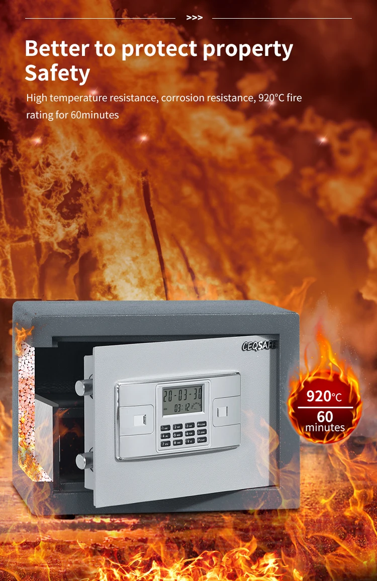 CEQSAFE China Manufacturer Home Electronic Digital Smart Money Safe Box Hotel manufacture