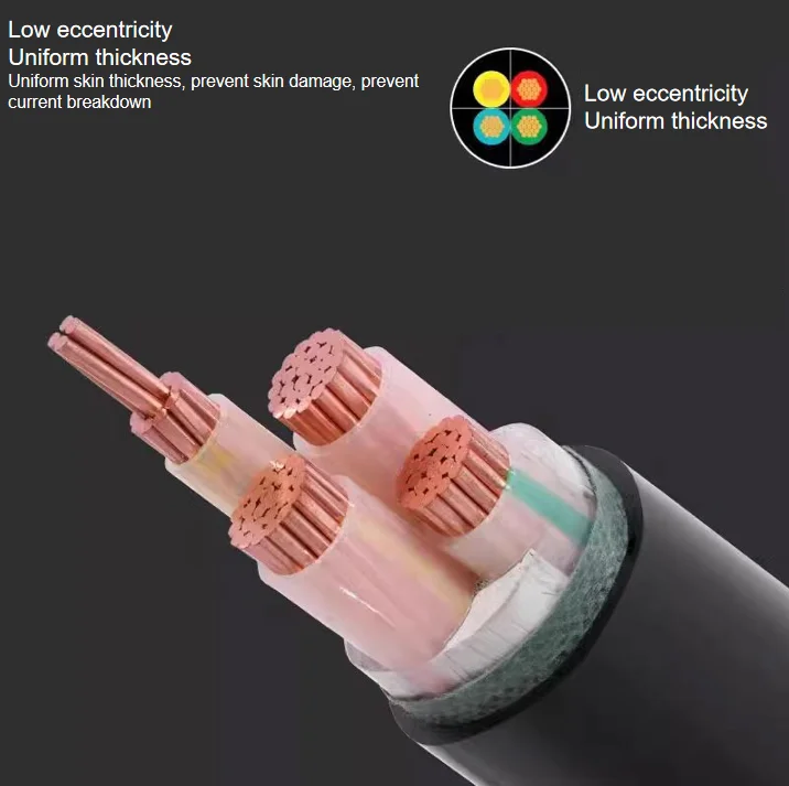 ZR YJV 0.6/1kv nyy low voltage 3*240mm copper conductor xlpe pvc sheath electrical cable power cable