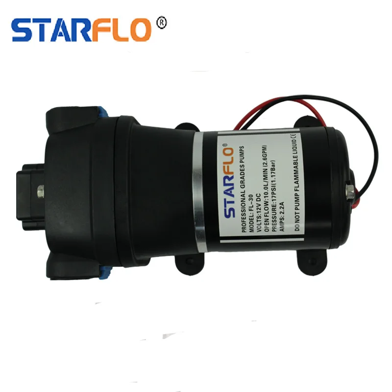 STARFLO FL-30 12v 10LPM 農業用シャワー圧力ポンプ キャンピングカー 