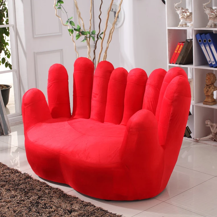Lounge Chair Hand Shaped Sofa Chair Oversized Chaise Lounge Chair