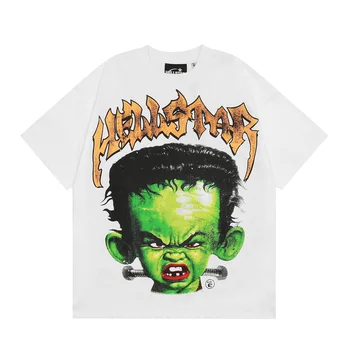 2023 Ss Hellstar American High Street Hip-hop Summer Men's Vintage ...