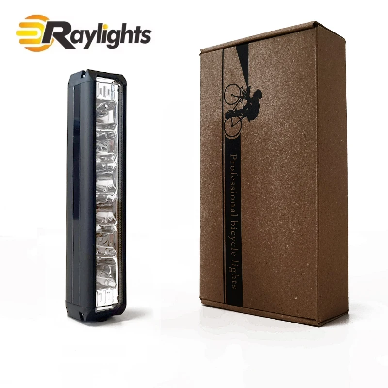 Lampe Vélo Avant Rechargeable USB - Étanche, 3 Modes, Compacte 8x3cm, Pour VTT, Route, Nuit
