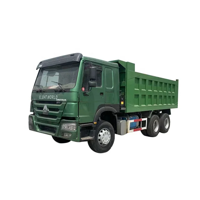 Howo Tipper Truck 371hp used Sino dump trucks  10 wheels heavy truck sinotruk 6x4 tipper with good condition for sale