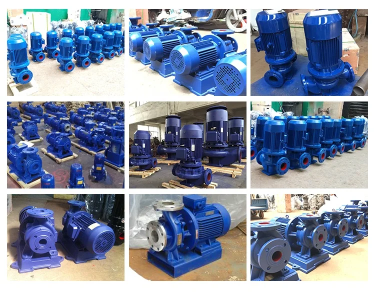 ISG Vertical Turbine Centrifugal Pipeline Pressure test Water Pump