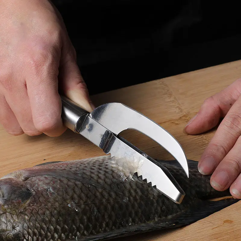 Fish Scale Knife Seafood Fish Cutter