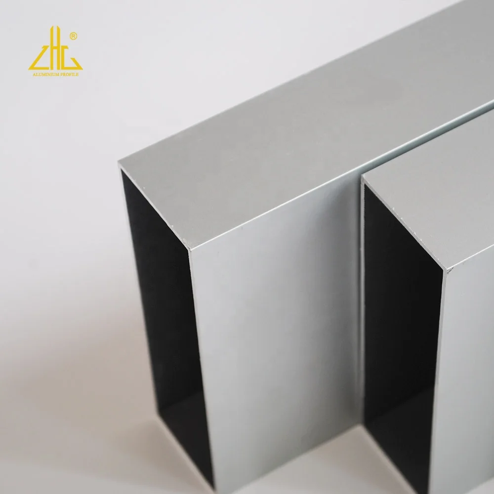 All Types of Aluminium Pipe Prices,100*50*2.0 square Aluminum Hollow Profile,aluminium Box Profile Price Per kg