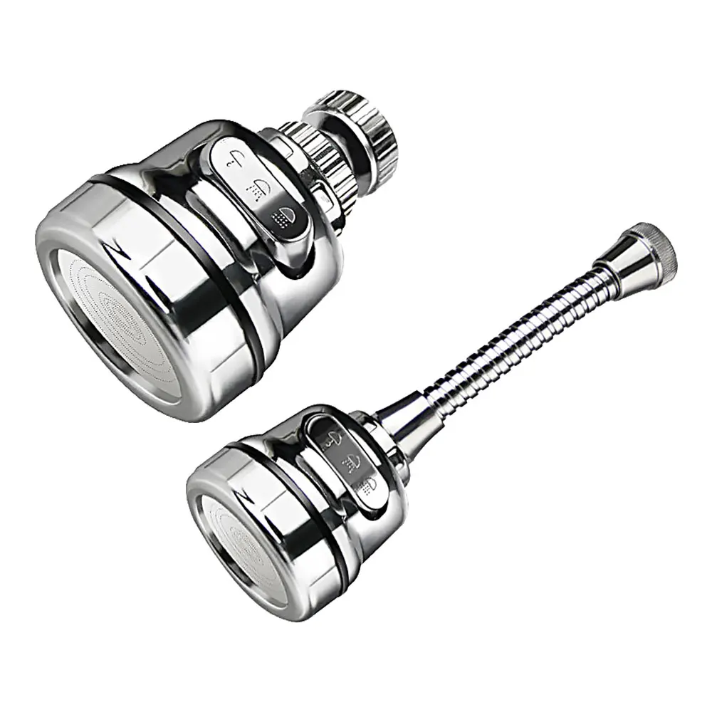 Universal 3mode Kitchen Faucet Adapter Aerator Shower Head Pressure
