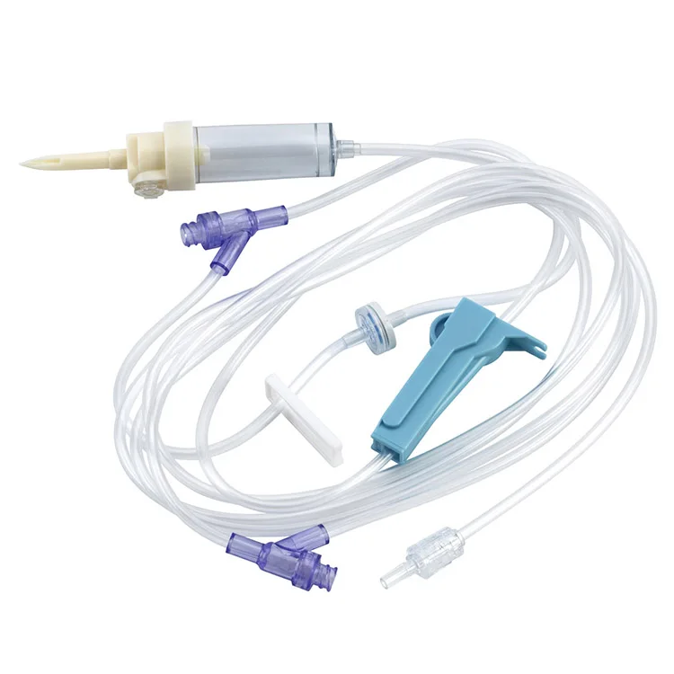 Amsino Medical Iv Set Infusion Disposable Ce Iso Sterile Gravity ...