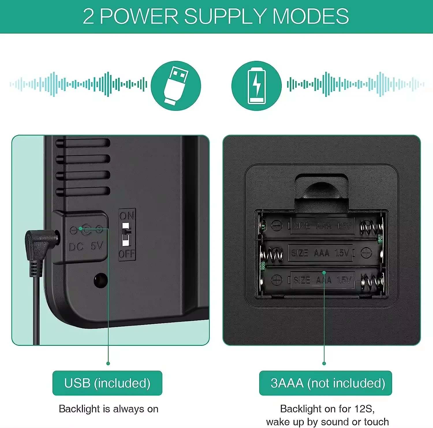 Color Display Germany DCF Radio Control Clock Table Weather Station Weather Forcast Clock Temperature Humidity RF Clock